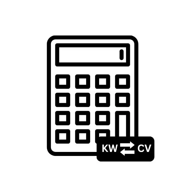 Conversione kw cv​